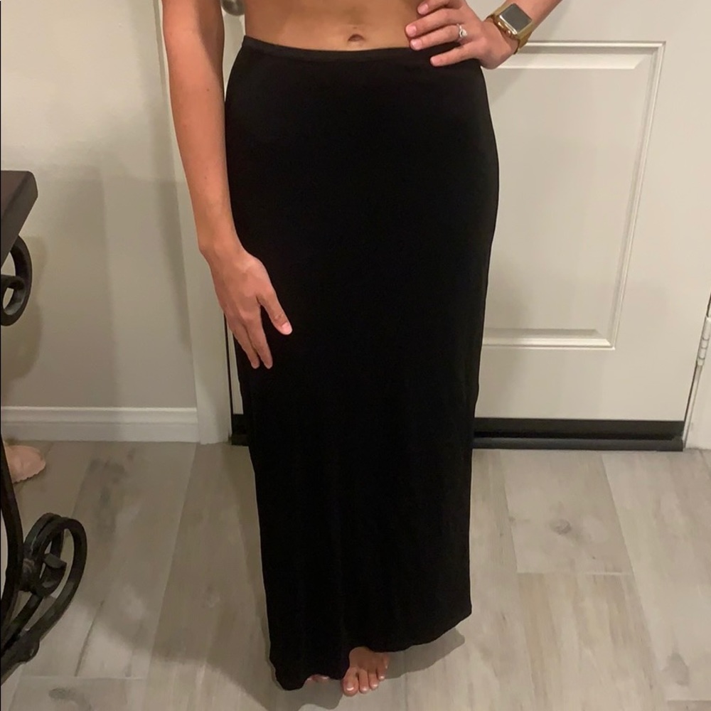 J. Jill Black Maxi Skirt